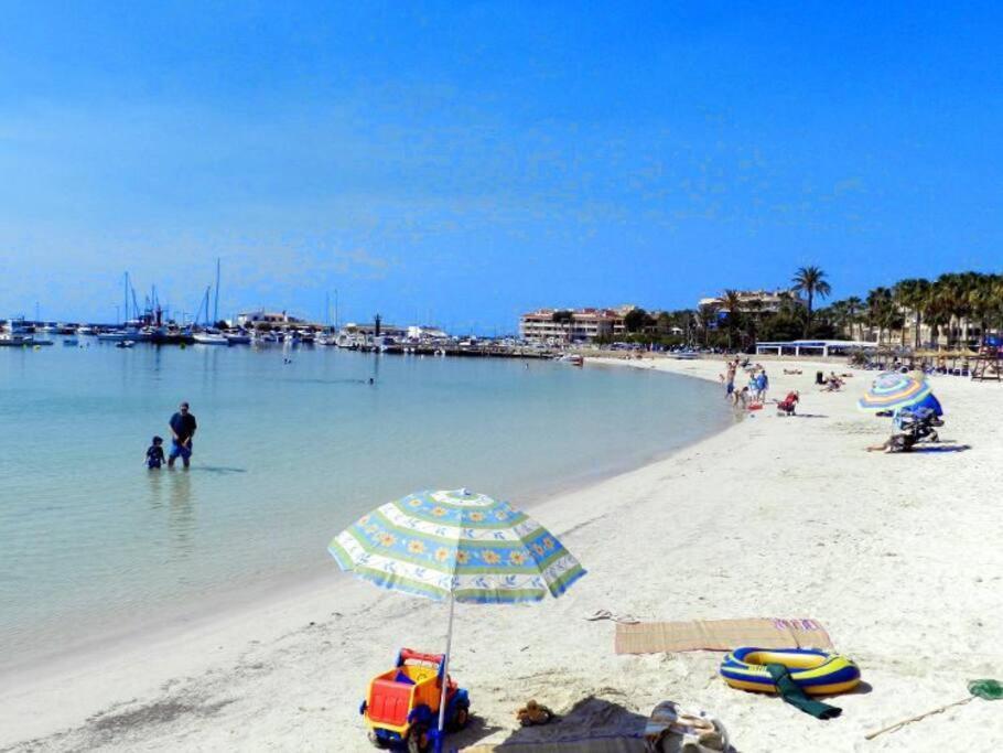 M0 Practico Y Sencillo Apartamento A 100 M De Las Mejores Playas De Mallorca Διαμέρισμα Colonia de Sant Jordi Εξωτερικό φωτογραφία